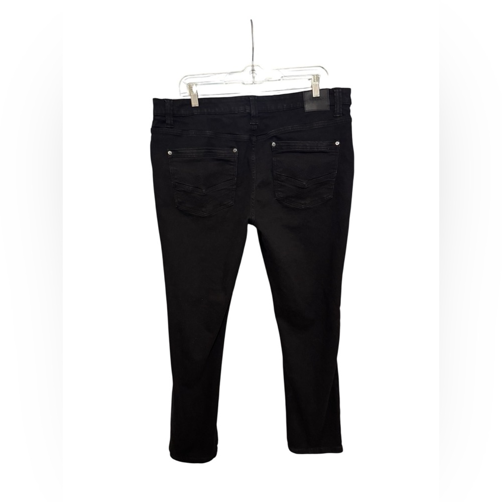 Abstract One- Men's Black Jeans 36Wx32L - Picture 4 of 6